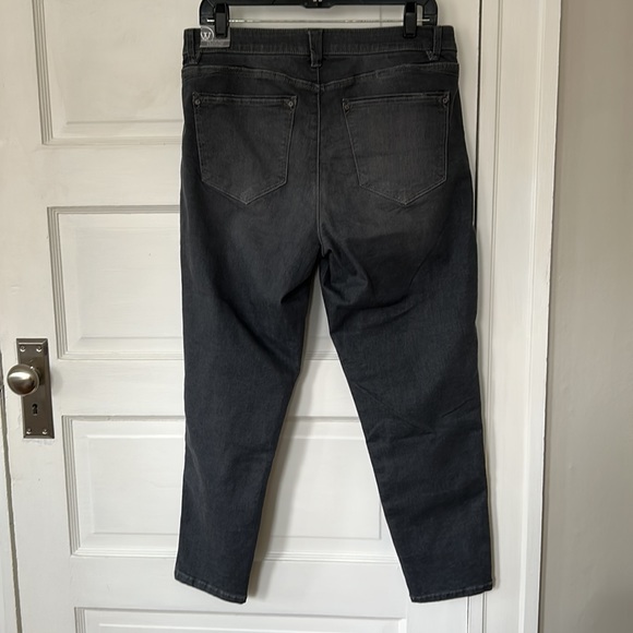 NWT Wit & Wisdom “Ab”solution Luxe Touch Ankle Length Grey Jeans - Picture 3 of 5